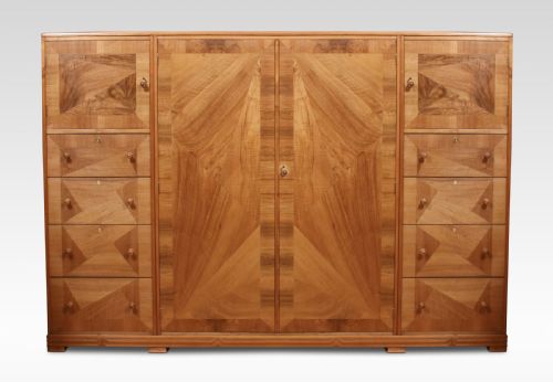 walnut compactum wardrobe - CATEGORY: ANTIQUE WARDROBES - DATED 1910