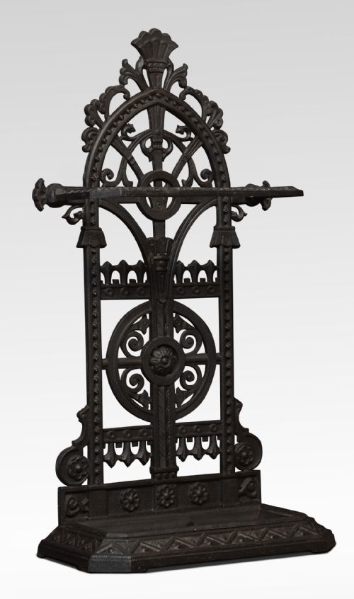 FALKIRK CAST IRON UMBRELLA STAND - ADDITIONAL PHOTO 1