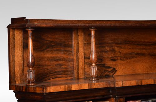 REGENCY ROSEWOOD OPEN BOOKCASE - ADDITIONAL PHOTO 6