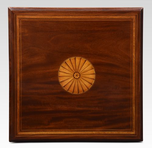 PAIR OF MAHOGANY INLAID REVOLVING BOOKCASES BY MAPLE AND CO - ADDITIONAL PHOTO 5