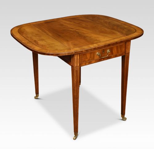 GEORGE III MAHOGANY PEMBROKE TABLE - ADDITIONAL PHOTO 4
