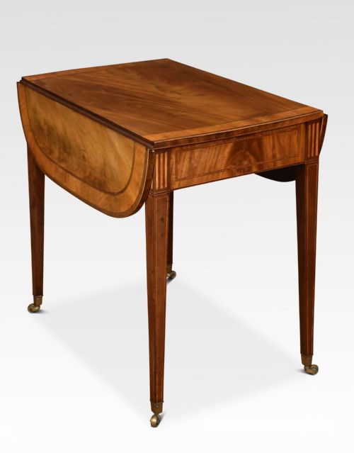 GEORGE III MAHOGANY PEMBROKE TABLE - ADDITIONAL PHOTO 6