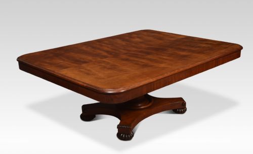 19TH CENTURY MAHOGANY COFFEE TABLE - ADDITIONAL PHOTO 1