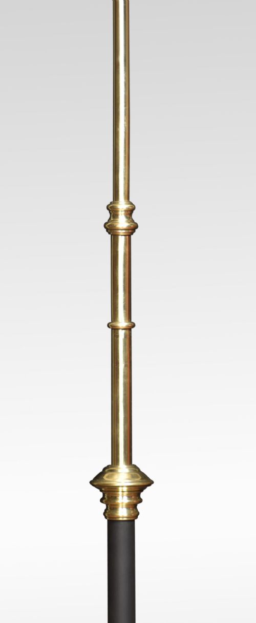 ART NOUVEAU BRASS STANDARD LAMP - ADDITIONAL PHOTO 2