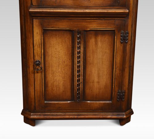 CARVED OAK CORNER CUPBOARD - ADDITIONAL PHOTO 5