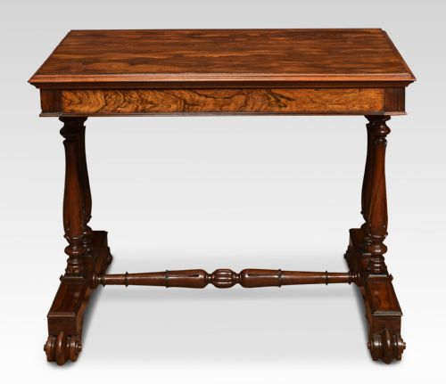 19TH CENTURY ROSEWOOD SIDE TABLE - ADDITIONAL PHOTO 5