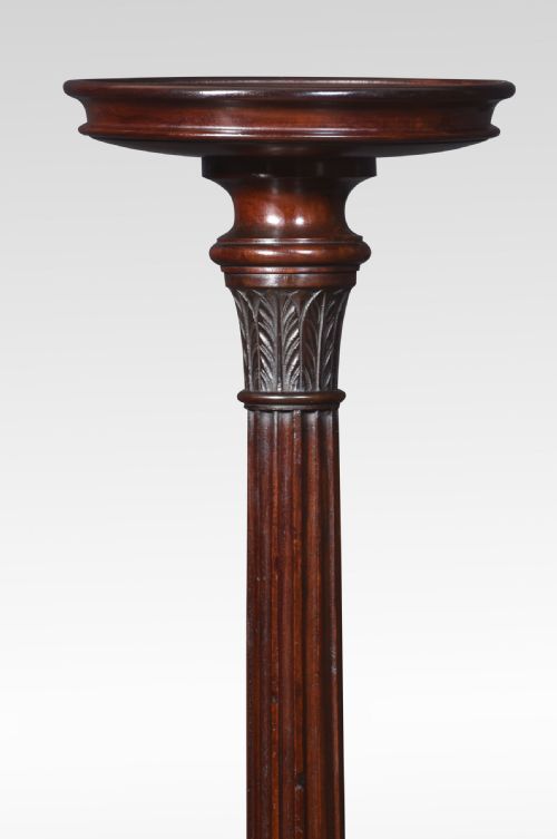 PAIR OF MAHOGANY STANDS - ADDITIONAL PHOTO 3