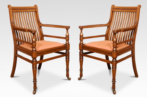 SET OF SIX JAMES SHOOLBREAD DINING CHAIRS - ADDITIONAL PHOTO 1