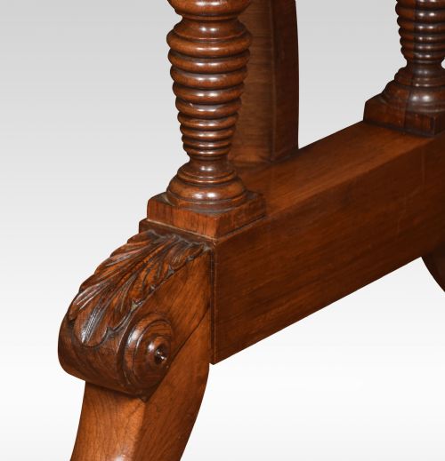 REGENCY ROSEWOOD SOFA TABLE - ADDITIONAL PHOTO 9