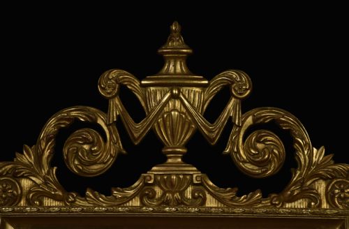 18TH CENTURYSTYLE GILTWOOD WALL MIRROR - ADDITIONAL PHOTO 2