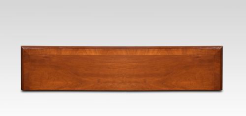 PAIR OF MAHOGANY OPEN BOOKCASES - ADDITIONAL PHOTO 4