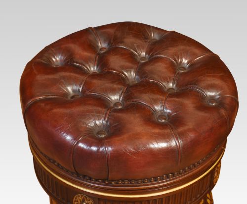PAIR OF 19TH CENTURY ADJUSTABLE STOOLS - ADDITIONAL PHOTO 4