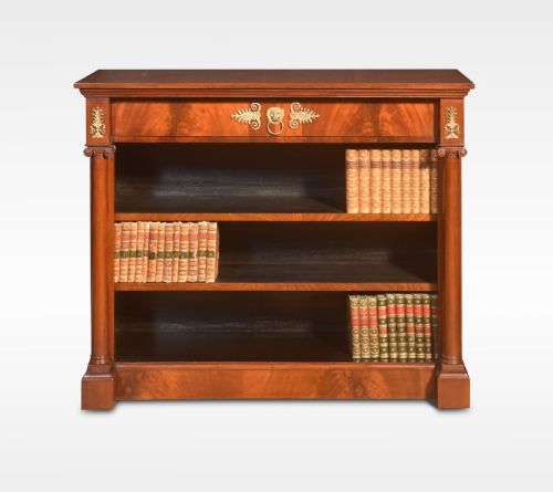 EMPIRE STYLE OPEN BOOKCASE - ADDITIONAL PHOTO 1