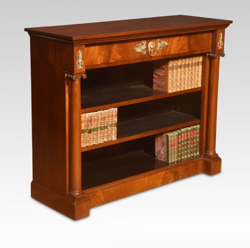 EMPIRE STYLE OPEN BOOKCASE - ADDITIONAL PHOTO 2