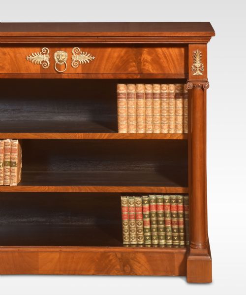 EMPIRE STYLE OPEN BOOKCASE - ADDITIONAL PHOTO 4