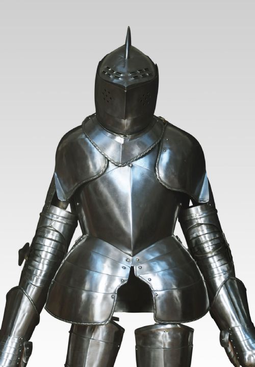 SUIT OF 16TH CENTURY STYLE ARMOUR - ADDITIONAL PHOTO 4