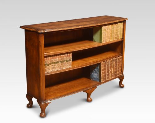 WALNUT OPEN BOOKCASE - ADDITIONAL PHOTO 3
