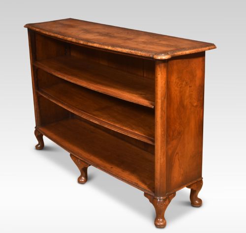 WALNUT OPEN BOOKCASE - ADDITIONAL PHOTO 4