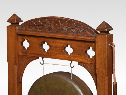 GOTHIC REVIVAL DINNER GONG - ADDITIONAL PHOTO 1