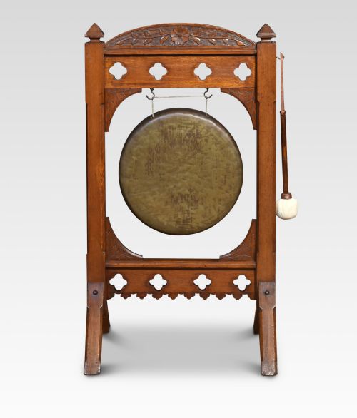 GOTHIC REVIVAL DINNER GONG - ADDITIONAL PHOTO 2