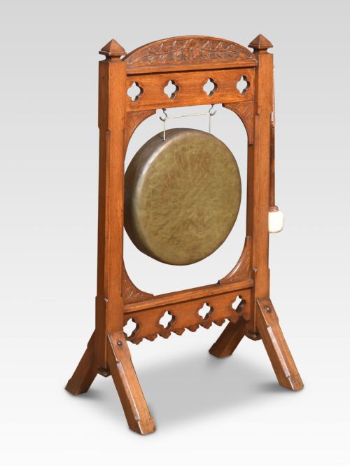 GOTHIC REVIVAL DINNER GONG - ADDITIONAL PHOTO 3