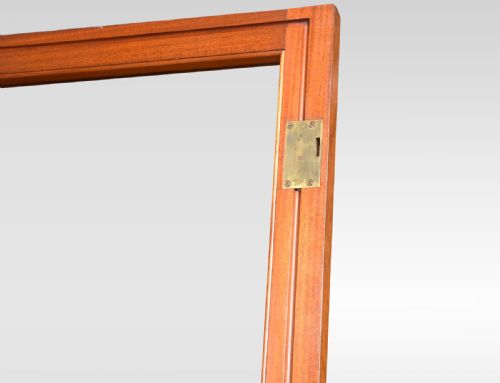 LATE 19TH CENTURY SATINWOOD DISPLAY CABINET - ADDITIONAL PHOTO 5