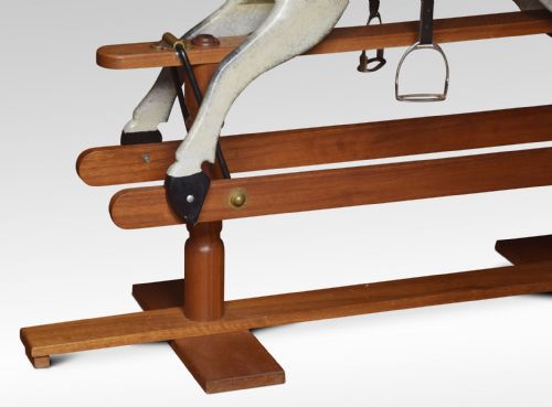 CARVED PINE ROCKING HORSE - ADDITIONAL PHOTO 5