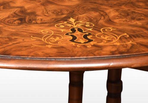 BABY WALNUT SUTHERLAND TABLE - ADDITIONAL PHOTO 4