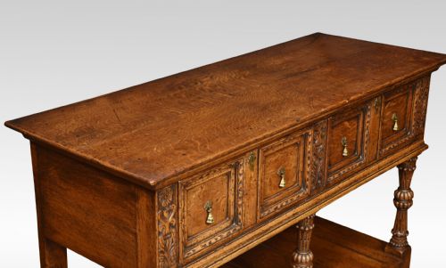 19TH CENTURY OAK SIDEBOARD - ADDITIONAL PHOTO 5