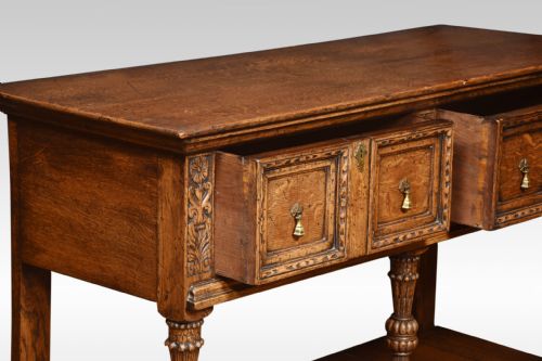 19TH CENTURY OAK SIDEBOARD - ADDITIONAL PHOTO 6