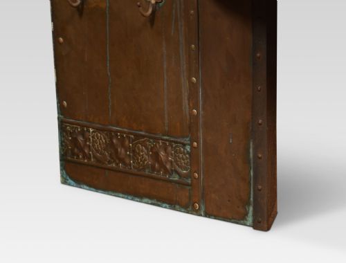 COPPER EMBOSSED FIRE INSERT - ADDITIONAL PHOTO 2