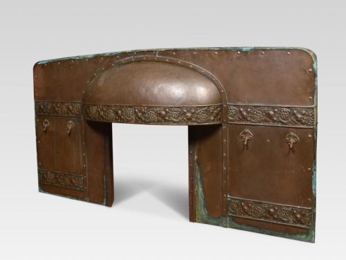 COPPER EMBOSSED FIRE INSERT - ADDITIONAL PHOTO 3