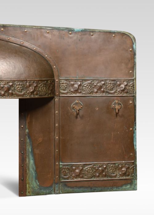 COPPER EMBOSSED FIRE INSERT - ADDITIONAL PHOTO 4