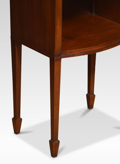 PAIR OF STRING INLAID BEDSIDE TABLE - ADDITIONAL PHOTO 4