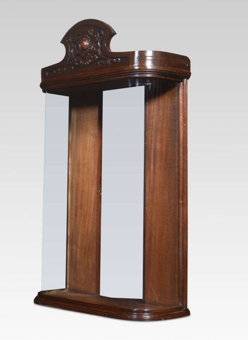 BOW FRONTED DISPLAY CABINET - ADDITIONAL PHOTO 4