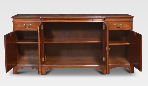 MAHOGANY BREAKFRONT SIDEBORD - ADDITIONAL PHOTO 1