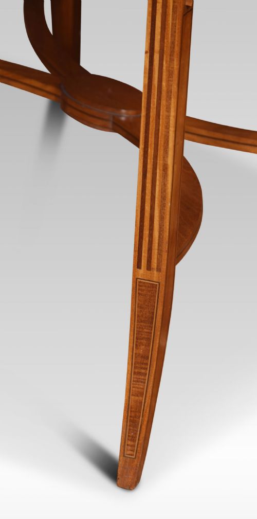 SATINWOOD AND MAHOGANY ETAGERE - ADDITIONAL PHOTO 3