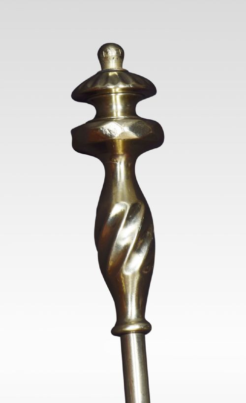 BRASS TRIPLE COMPANION FIRE TOOL SET - ADDITIONAL PHOTO 3