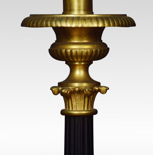 SET OF SIX GRADUATED ECCLESIASTICAL TABLE LAMPS - ADDITIONAL PHOTO 4