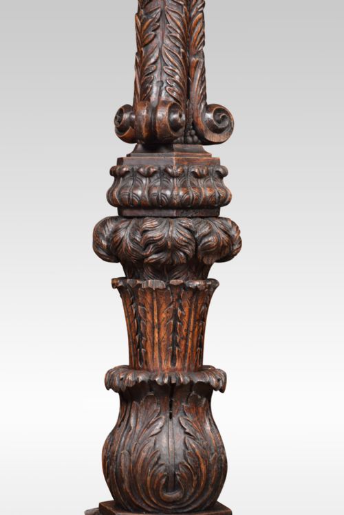 PAIR OF JACOBEAN STANDS - ADDITIONAL PHOTO 5
