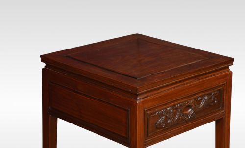 PAIR OF CHINESE SIDE TABLES - ADDITIONAL PHOTO 1