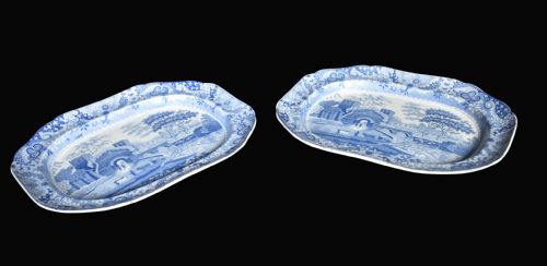 PAIR OF SPODE PLATES - ADDITIONAL PHOTO 3