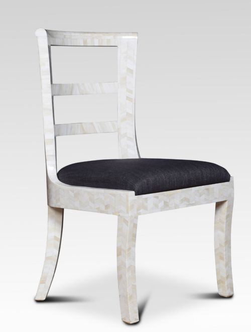 SET OF EIGHT DINING CHAIRS - ADDITIONAL PHOTO 4