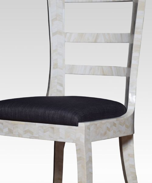 SET OF EIGHT DINING CHAIRS - ADDITIONAL PHOTO 5
