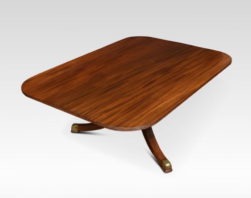 MAHOGANY COFFEE TABLE - ADDITIONAL PHOTO 1