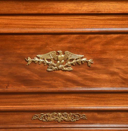 EMPIRE MAHOGANY DOUBLE BED - ADDITIONAL PHOTO 1
