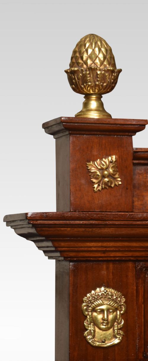 EMPIRE MAHOGANY DOUBLE BED - ADDITIONAL PHOTO 4