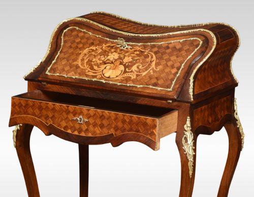 ROSEWOOD INLAID BUREAU DE DAME - ADDITIONAL PHOTO 4