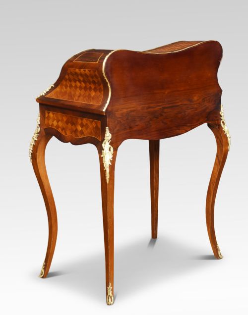 ROSEWOOD INLAID BUREAU DE DAME - ADDITIONAL PHOTO 5