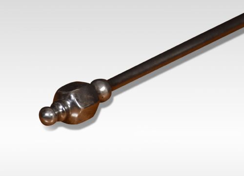 POLISHED STEEL TRIPLE COMPANION FIRE TOOLS - ADDITIONAL PHOTO 4